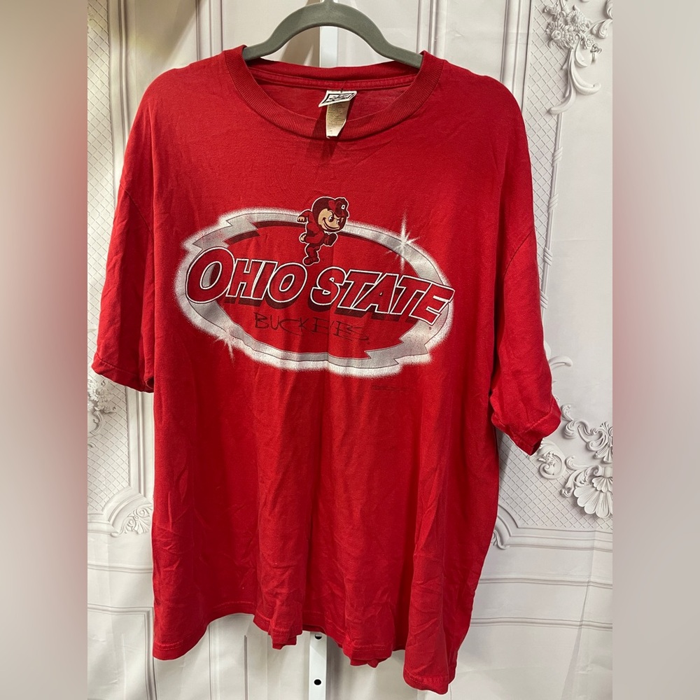 Ohio State Buckeyes Vintage Savvy Tra & Loevner 90's OSU XL Tee Shirt